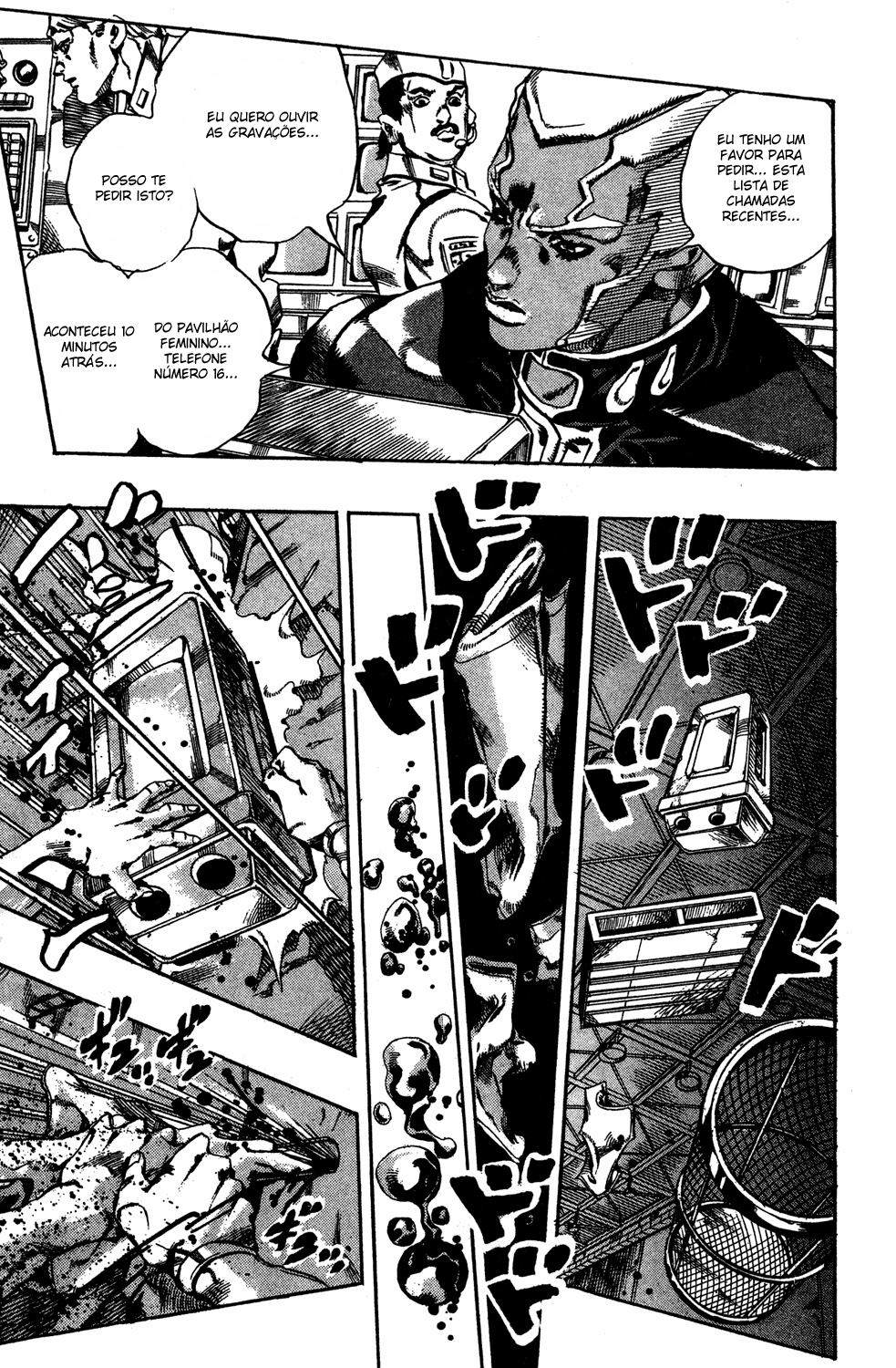 Read JoJo's Bizarre Adventure Part 6  Stone Ocean PT-BR Manga Online