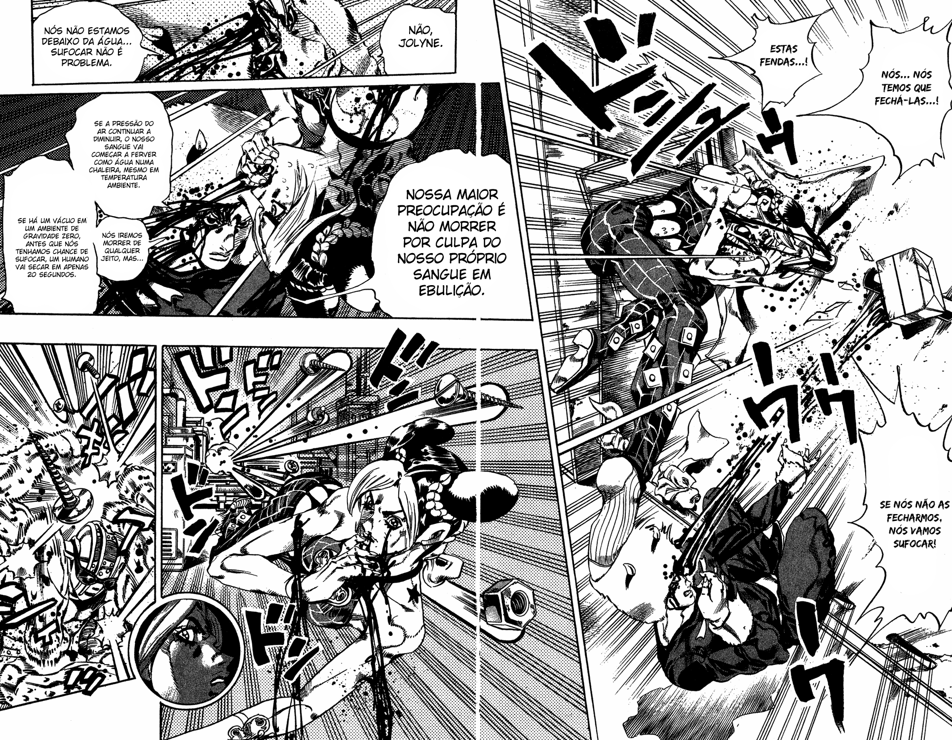 Read JoJo's Bizarre Adventure Part 6  Stone Ocean PT-BR Manga Online