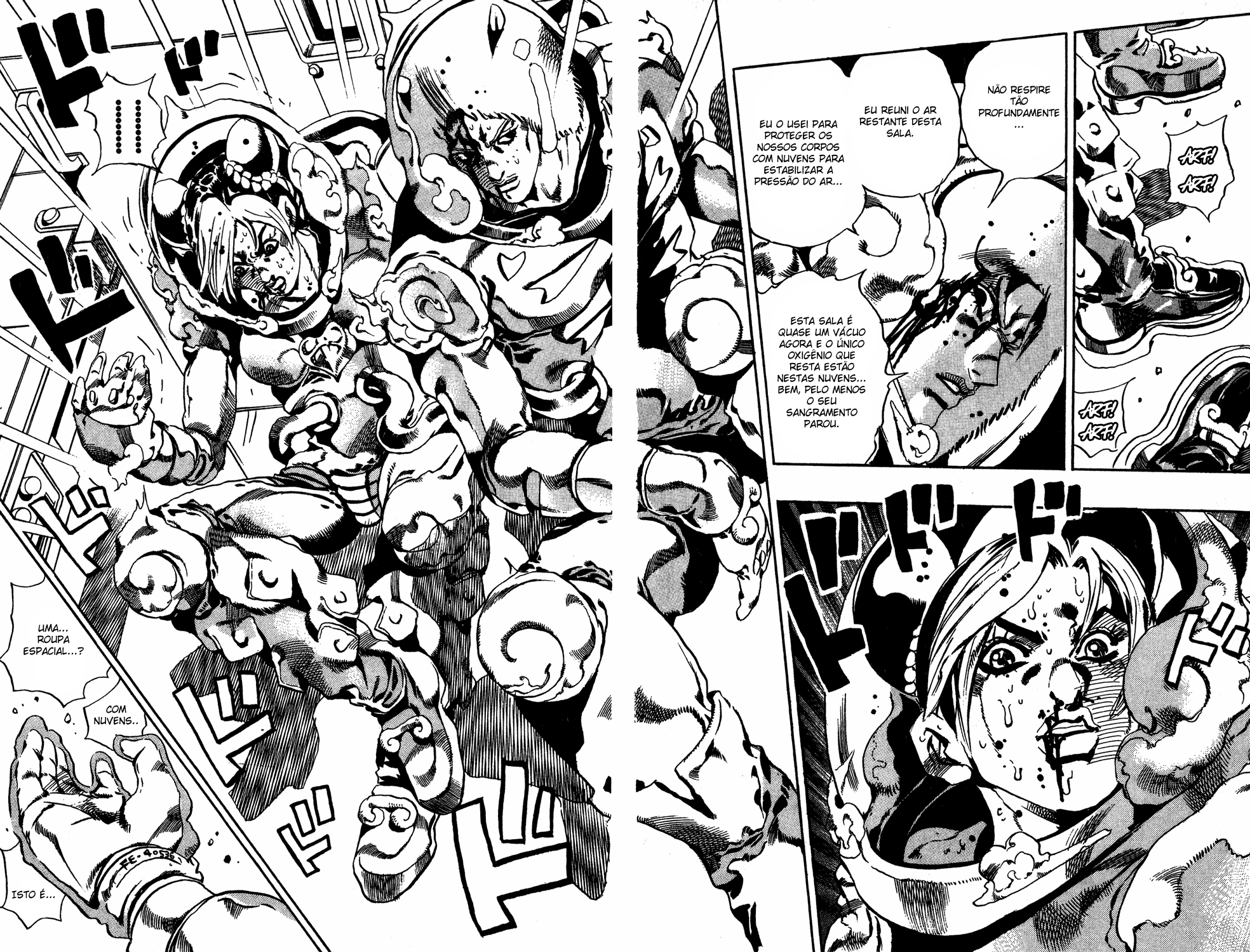 Read JoJo's Bizarre Adventure Part 6  Stone Ocean PT-BR Manga Online
