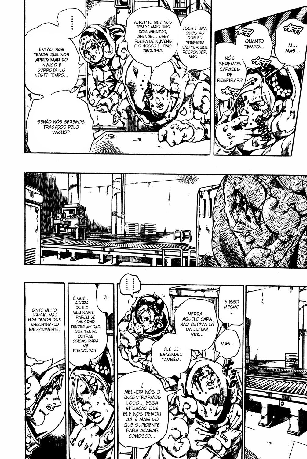 Read JoJo's Bizarre Adventure Part 6  Stone Ocean PT-BR Manga Online