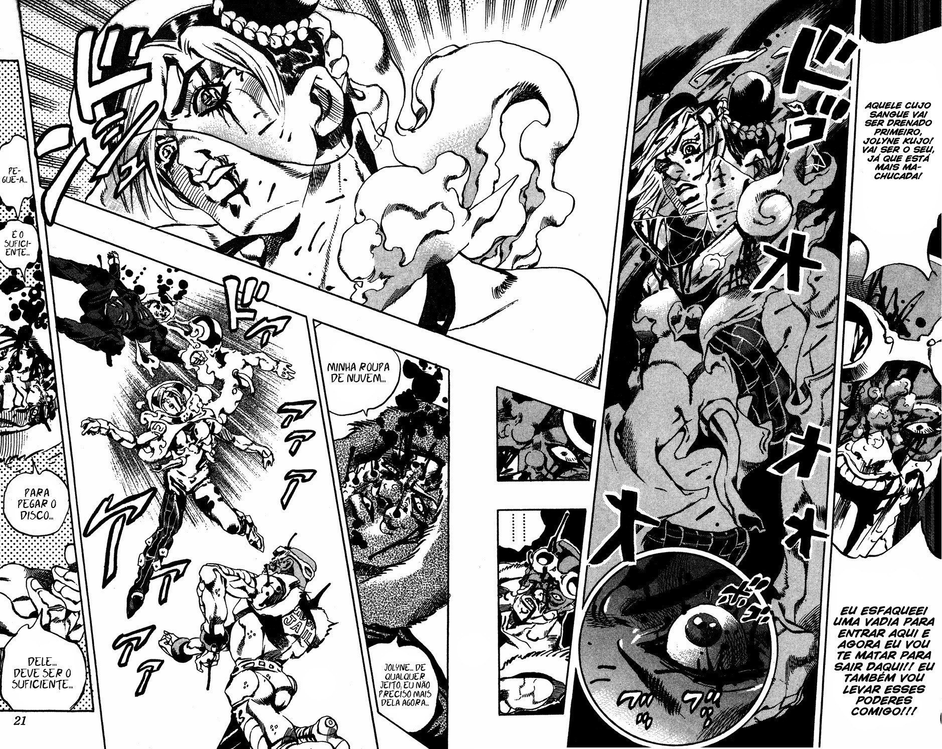 Read JoJo's Bizarre Adventure Part 6  Stone Ocean PT-BR Manga Online