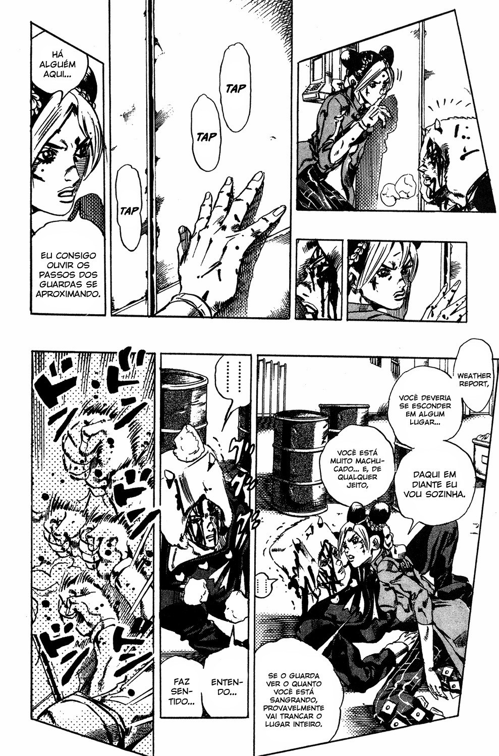 Read JoJo's Bizarre Adventure Part 6  Stone Ocean PT-BR Manga Online