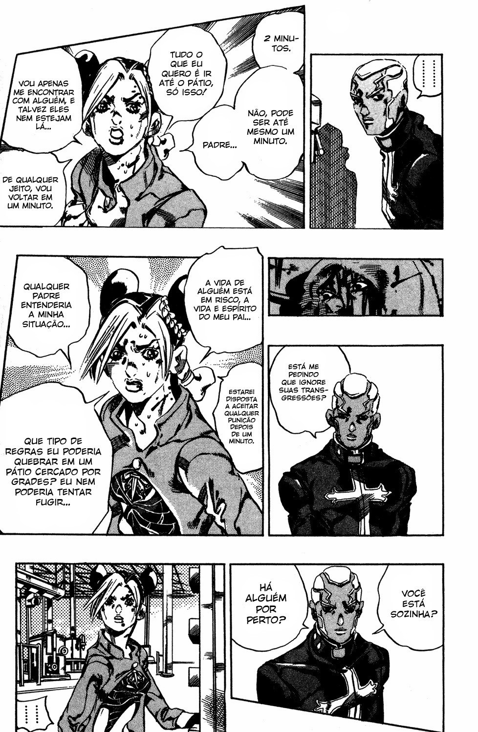 Read JoJo's Bizarre Adventure Part 6  Stone Ocean PT-BR Manga Online