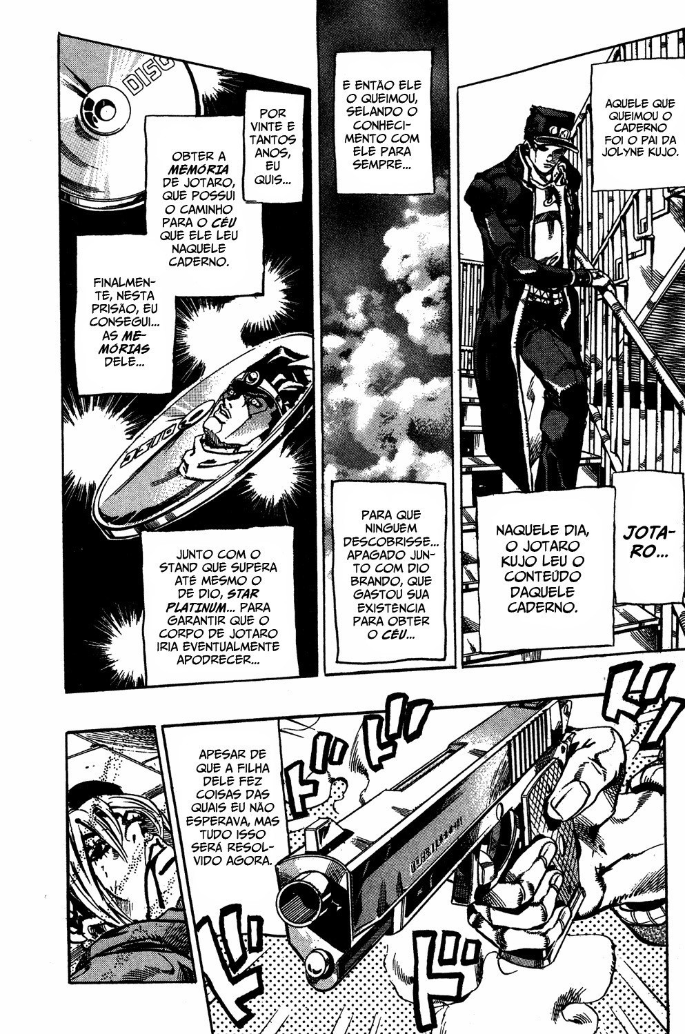 Read JoJo's Bizarre Adventure Part 6  Stone Ocean PT-BR Manga Online