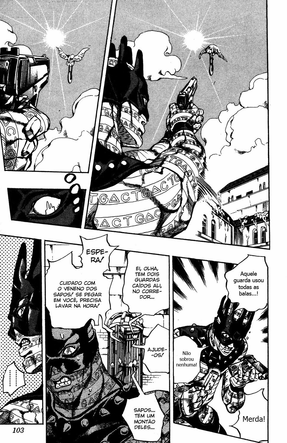 Read JoJo's Bizarre Adventure Part 6  Stone Ocean PT-BR Manga Online