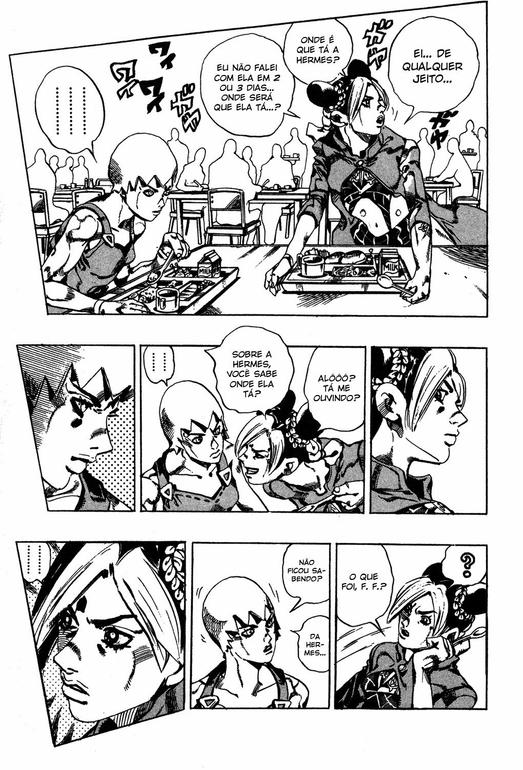 Read JoJo's Bizarre Adventure Part 6  Stone Ocean PT-BR Manga Online
