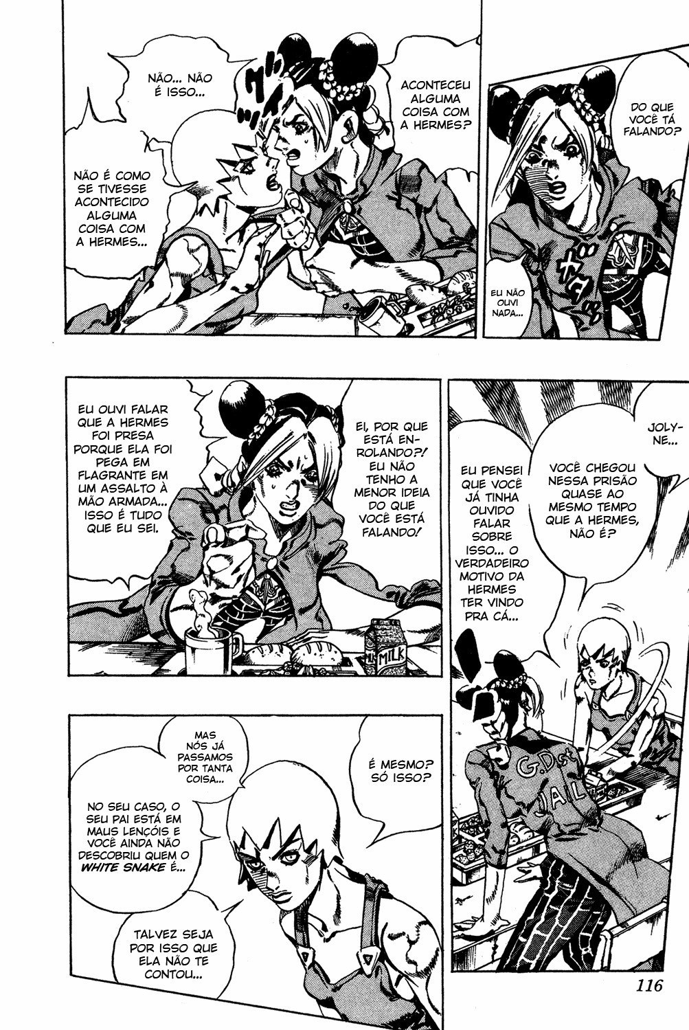 Read JoJo's Bizarre Adventure Part 6  Stone Ocean PT-BR Manga Online