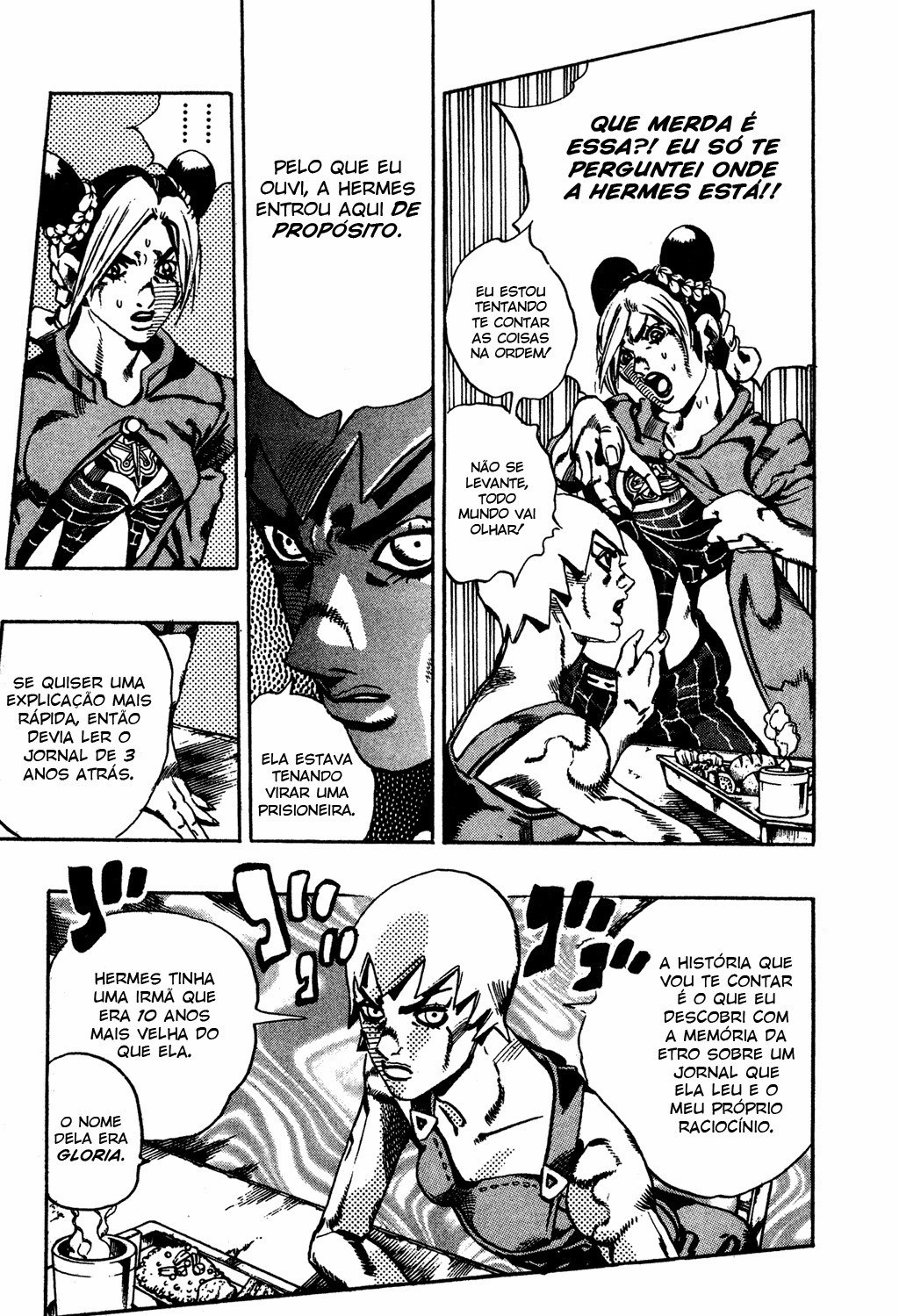 Read JoJo's Bizarre Adventure Part 6  Stone Ocean PT-BR Manga Online