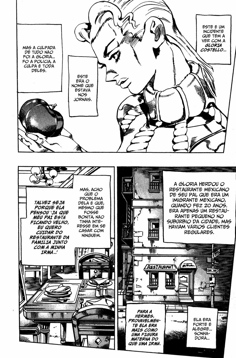 Read JoJo's Bizarre Adventure Part 6  Stone Ocean PT-BR Manga Online