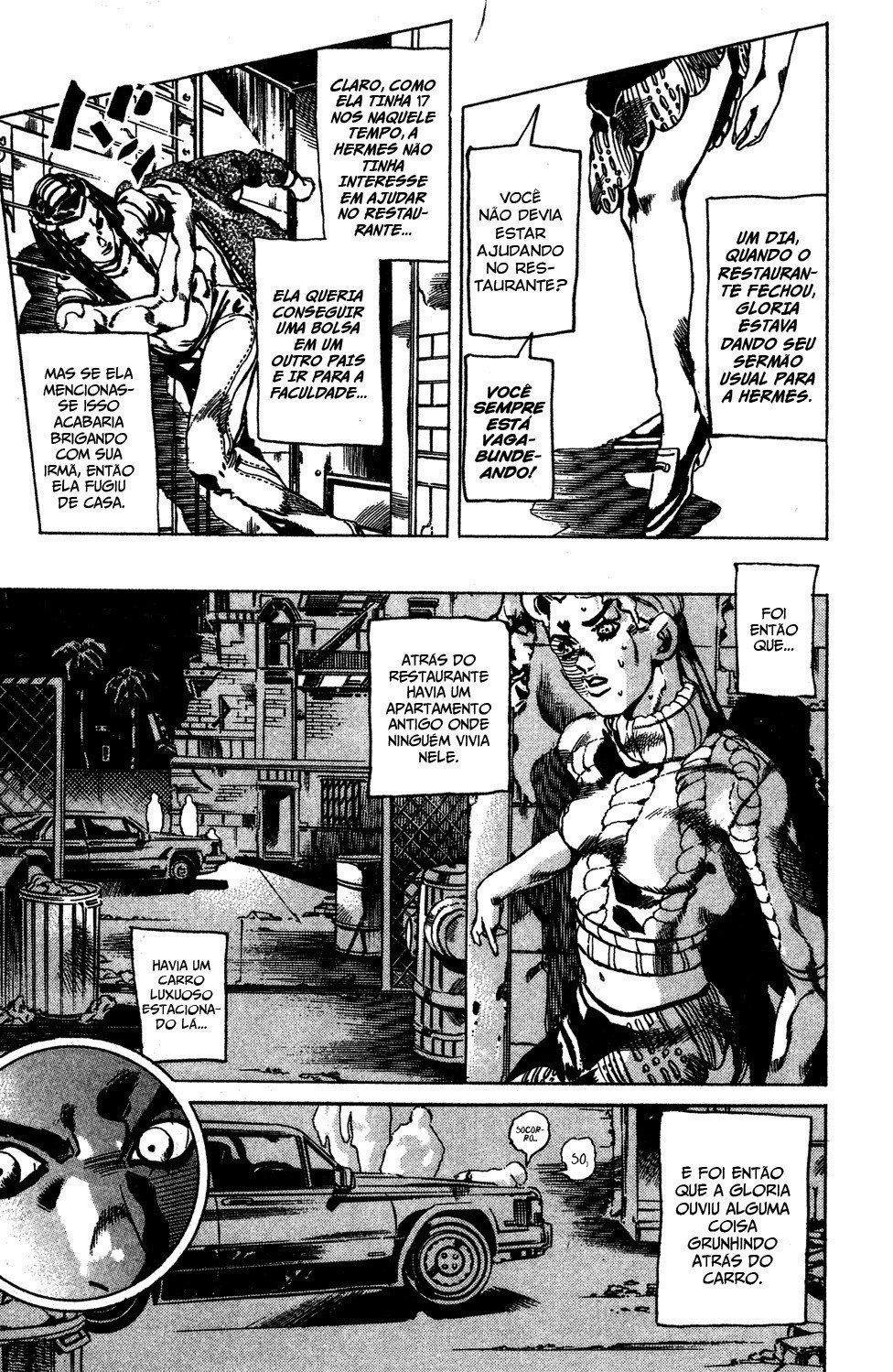 Read JoJo's Bizarre Adventure Part 6  Stone Ocean PT-BR Manga Online