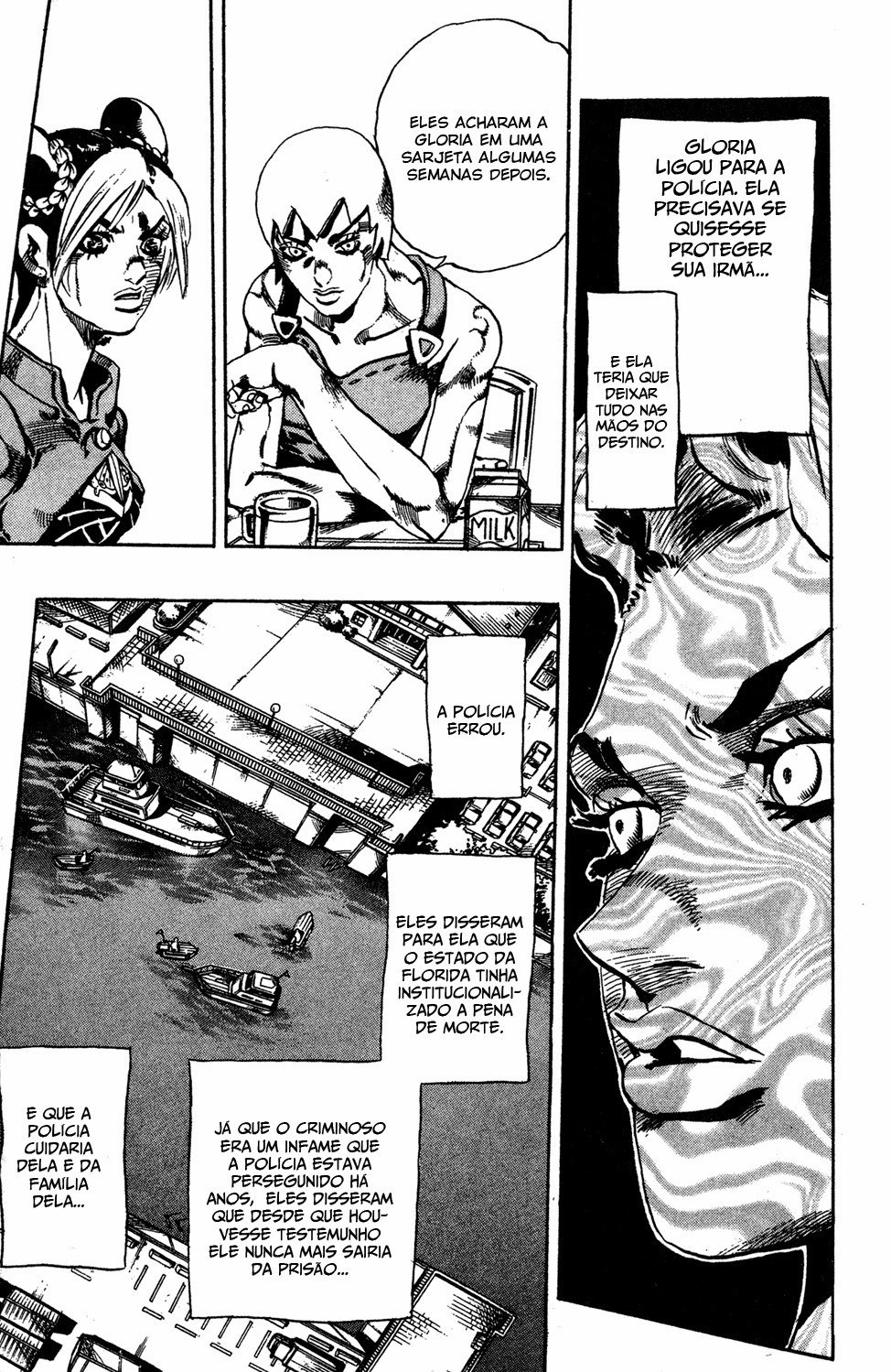 Read JoJo's Bizarre Adventure Part 6  Stone Ocean PT-BR Manga Online