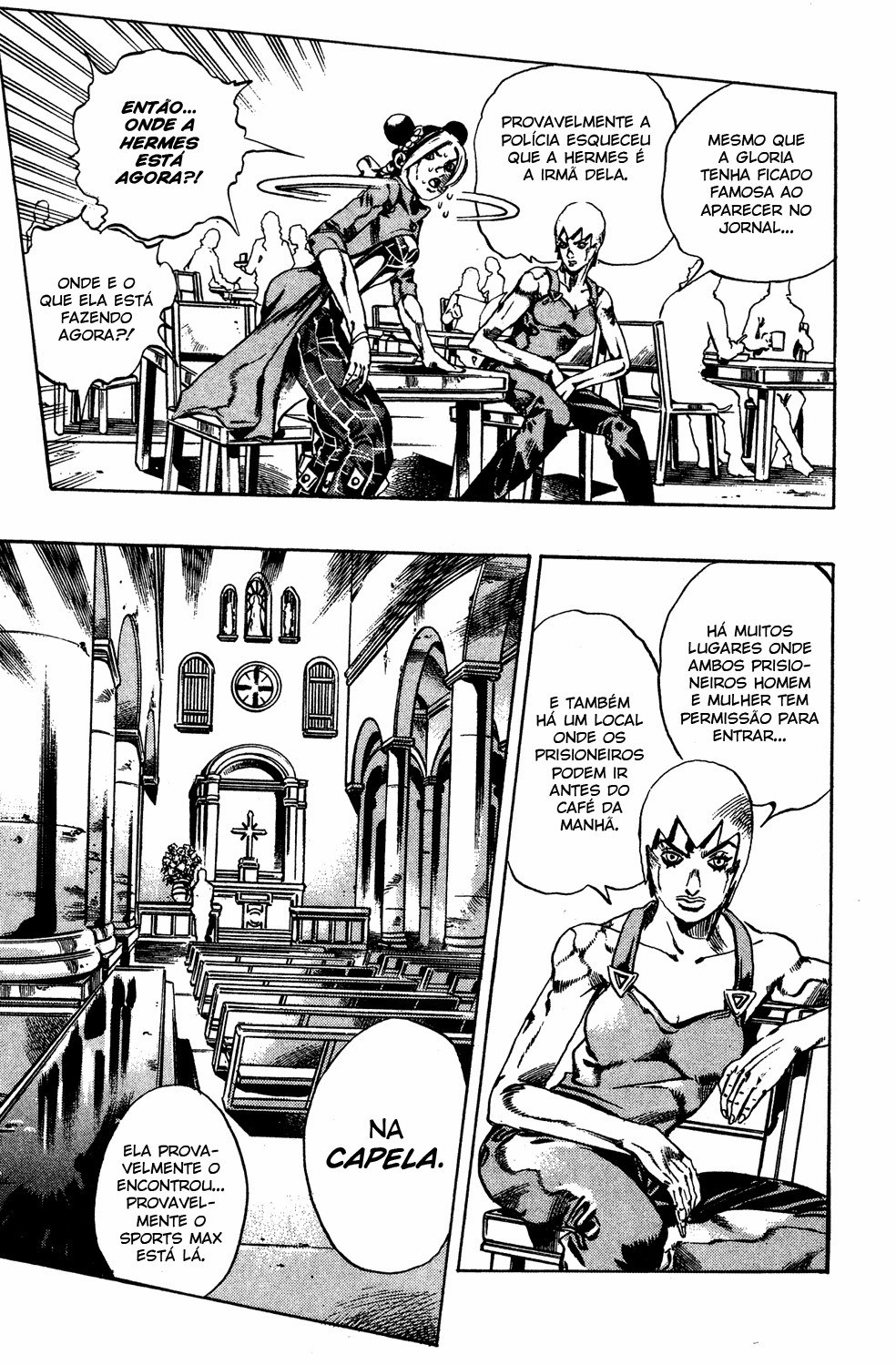 Read JoJo's Bizarre Adventure Part 6  Stone Ocean PT-BR Manga Online