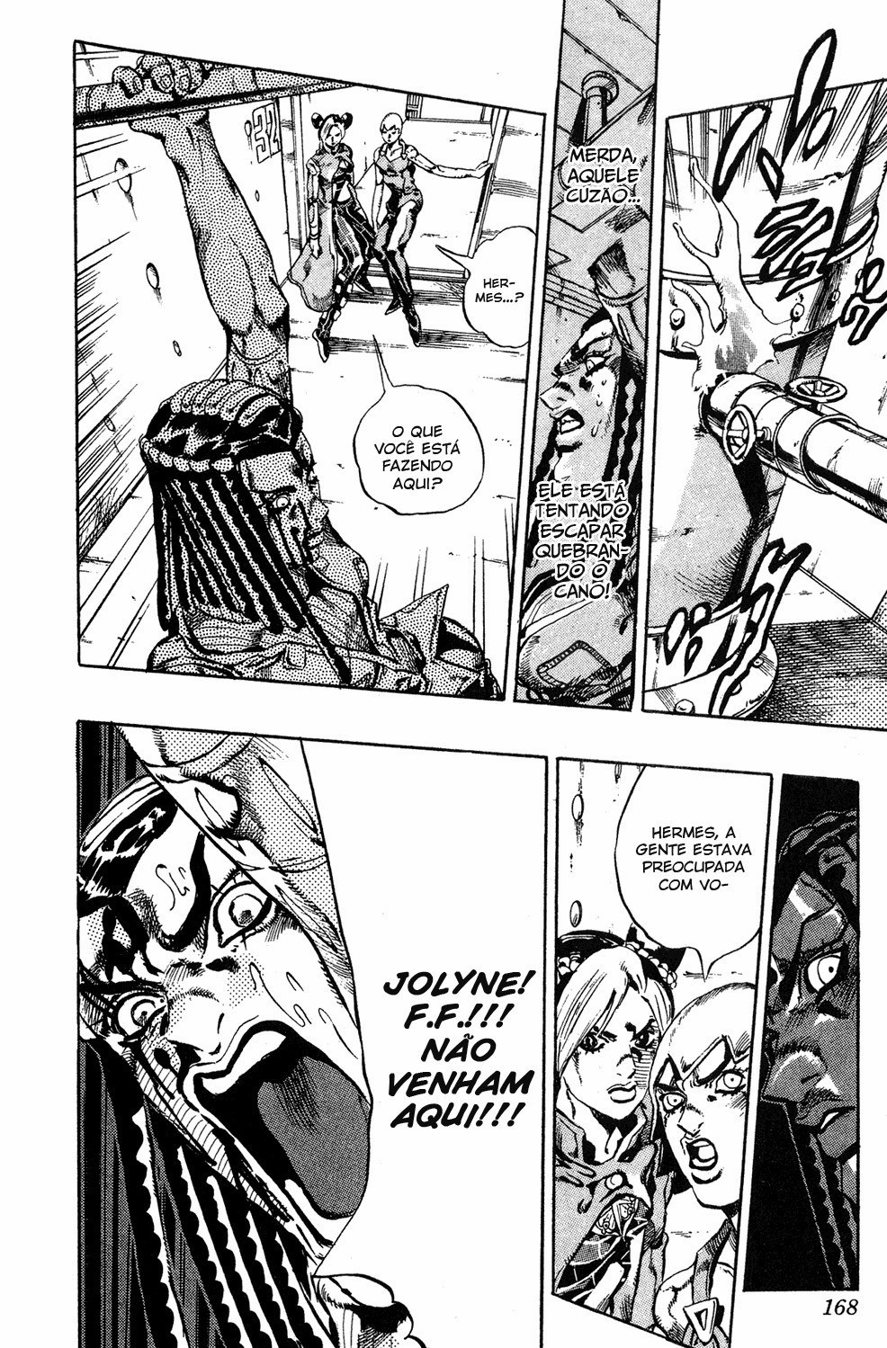 Read JoJo's Bizarre Adventure Part 6  Stone Ocean PT-BR Manga Online