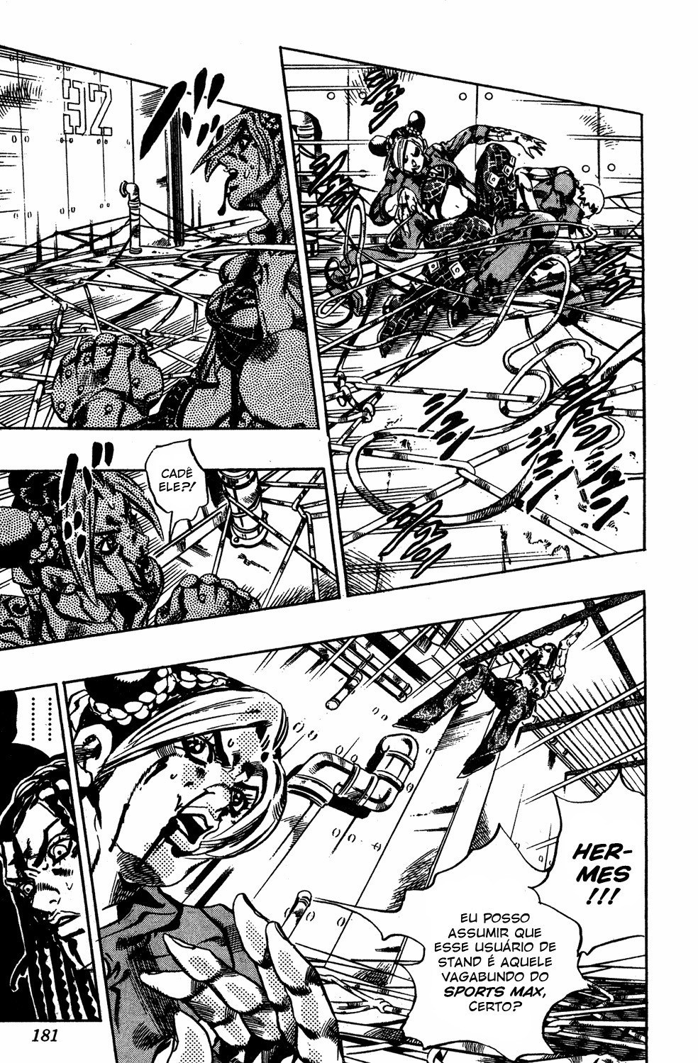 Read JoJo's Bizarre Adventure Part 6  Stone Ocean PT-BR Manga Online