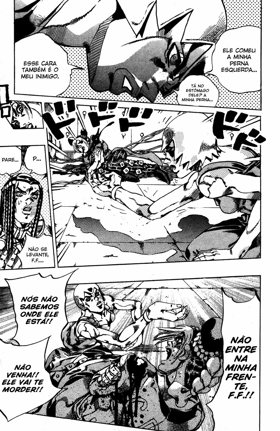 Read JoJo's Bizarre Adventure Part 6  Stone Ocean PT-BR Manga Online