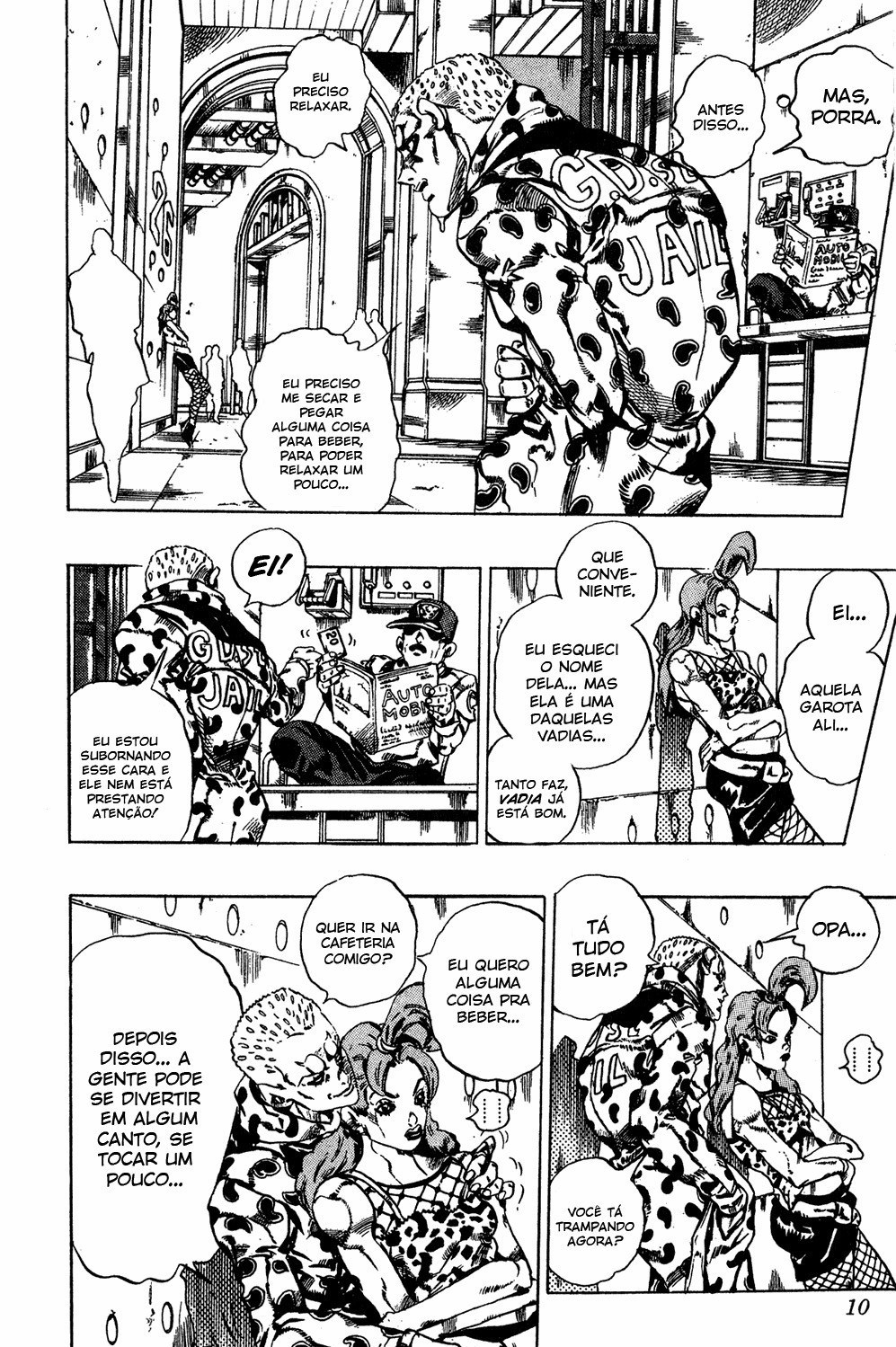 Read JoJo's Bizarre Adventure Part 6  Stone Ocean PT-BR Manga Online