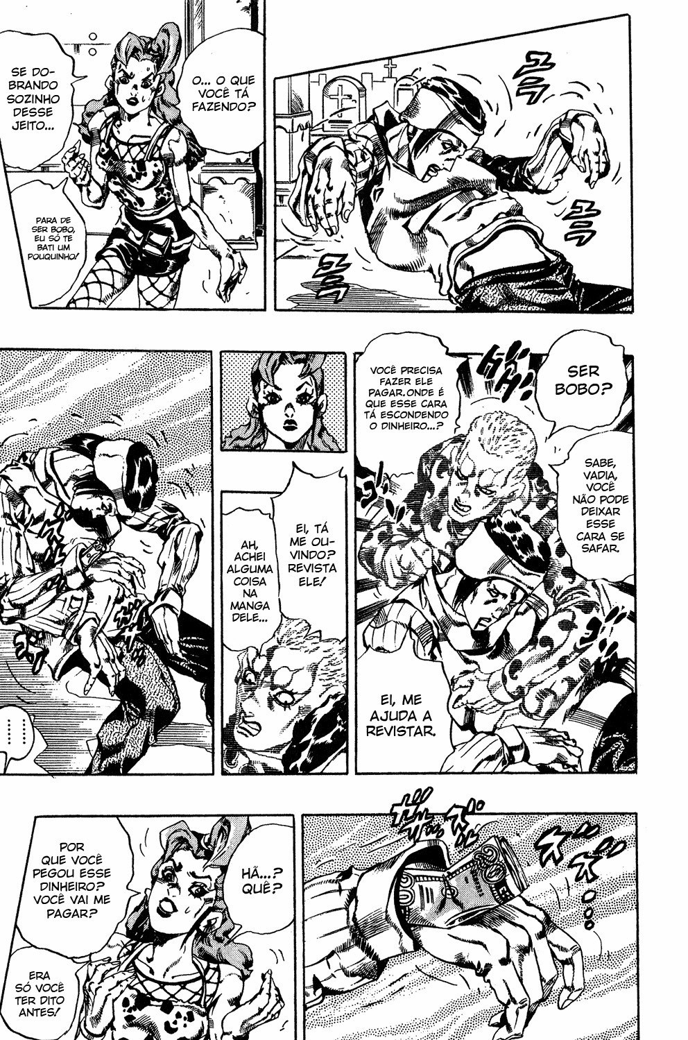 Read JoJo's Bizarre Adventure Part 6  Stone Ocean PT-BR Manga Online