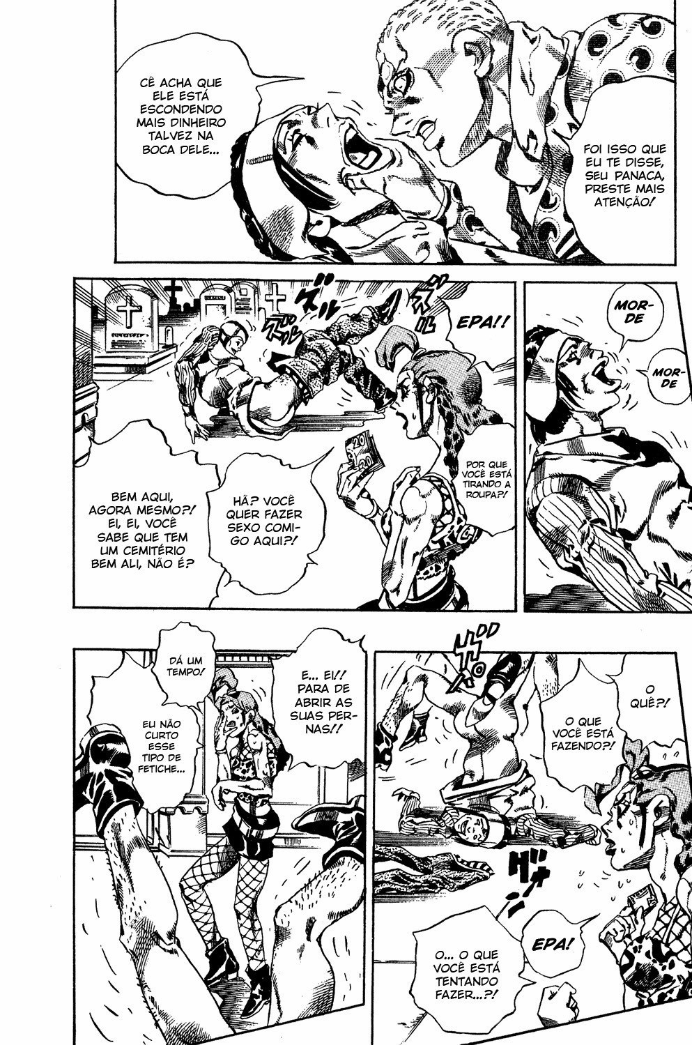 Read JoJo's Bizarre Adventure Part 6  Stone Ocean PT-BR Manga Online