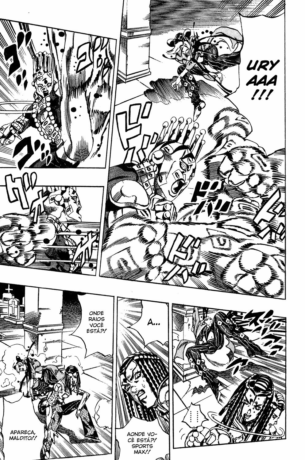 Read JoJo's Bizarre Adventure Part 6  Stone Ocean PT-BR Manga Online