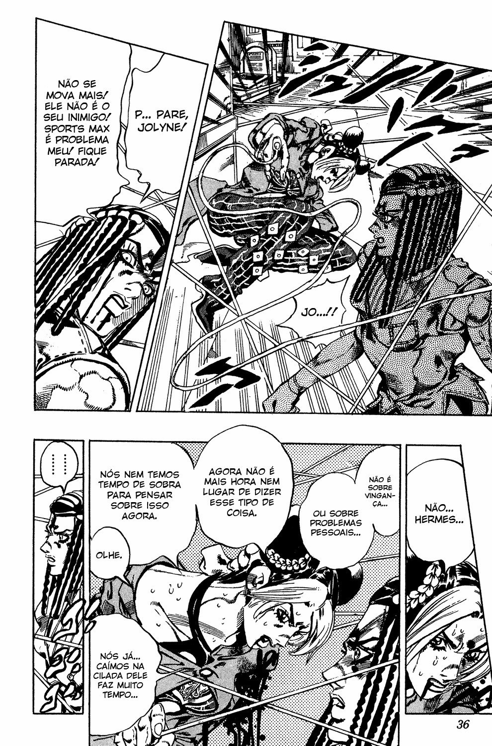 Read JoJo's Bizarre Adventure Part 6  Stone Ocean PT-BR Manga Online