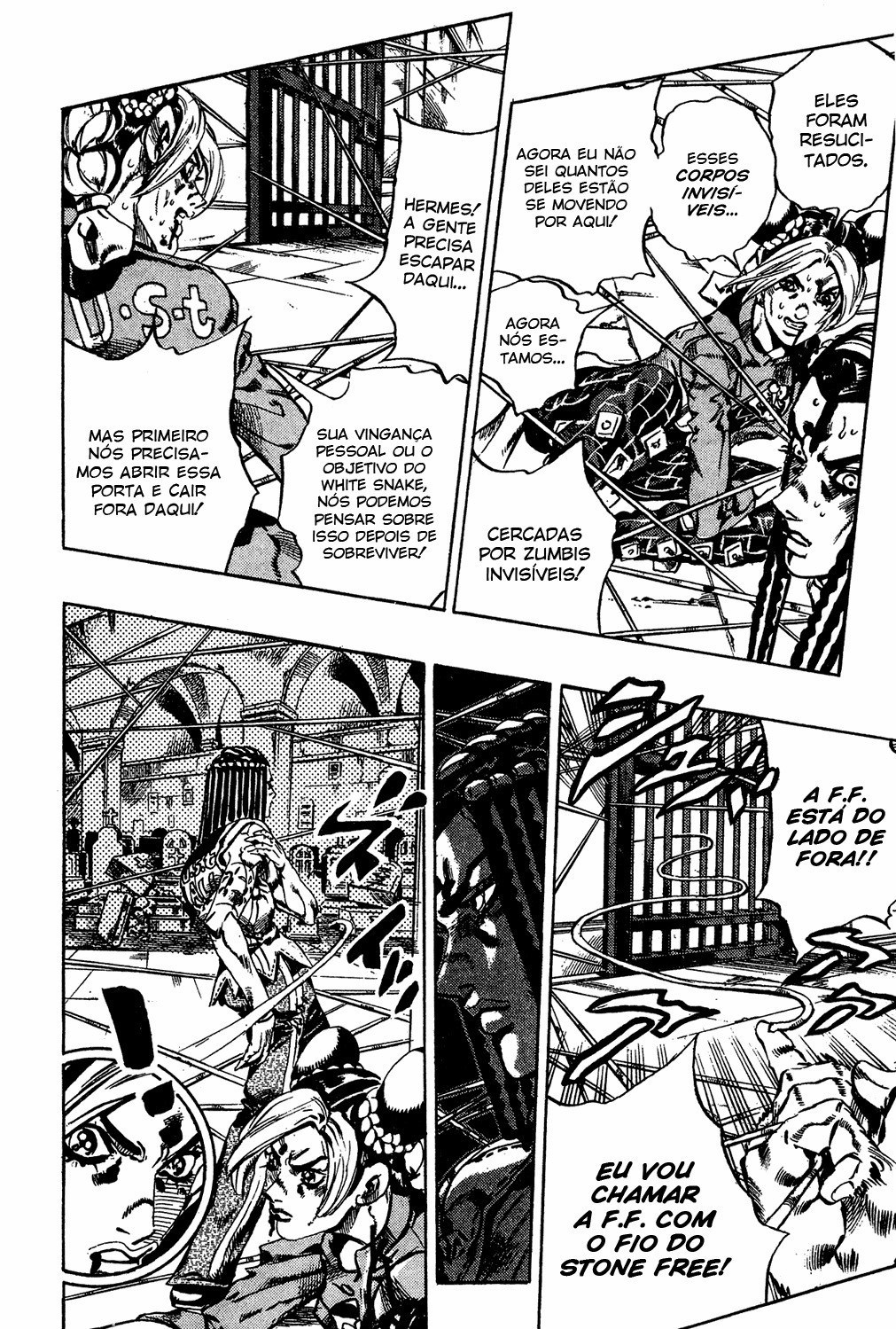 Read JoJo's Bizarre Adventure Part 6  Stone Ocean PT-BR Manga Online
