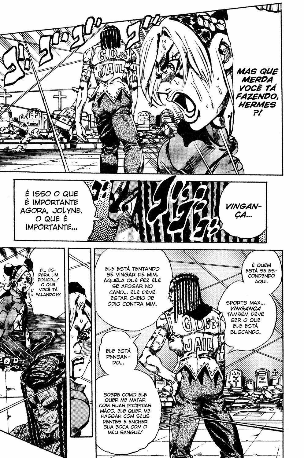 Read JoJo's Bizarre Adventure Part 6  Stone Ocean PT-BR Manga Online