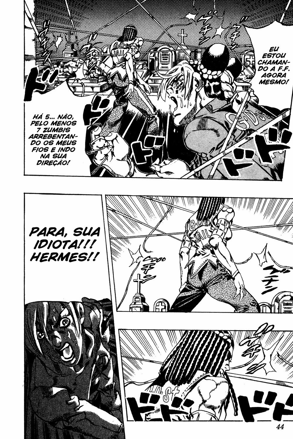 Read JoJo's Bizarre Adventure Part 6  Stone Ocean PT-BR Manga Online