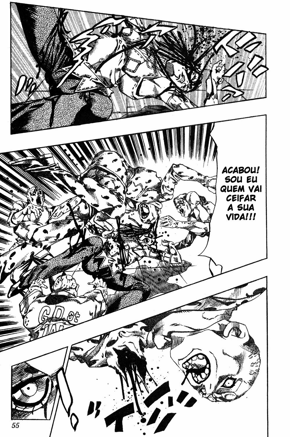 Read JoJo's Bizarre Adventure Part 6  Stone Ocean PT-BR Manga Online