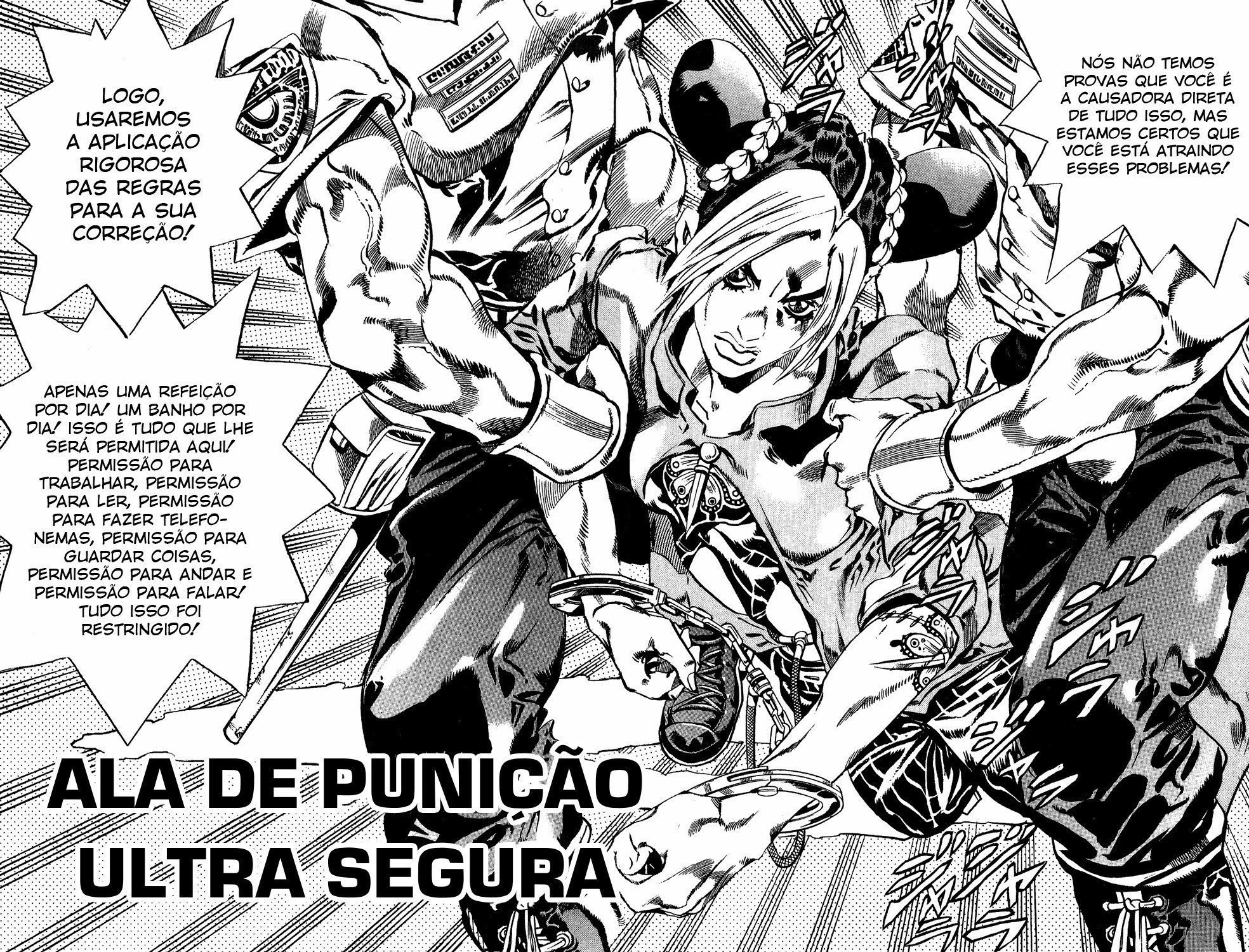 Read JoJo's Bizarre Adventure Part 6  Stone Ocean PT-BR Manga Online