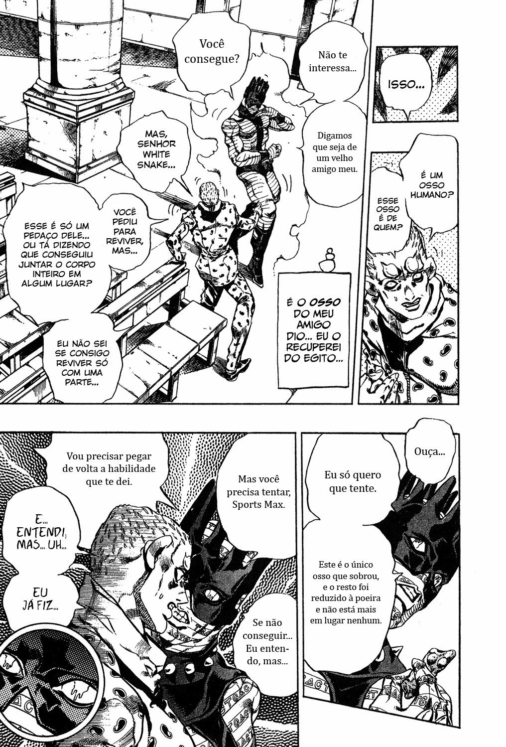 Read JoJo's Bizarre Adventure Part 6  Stone Ocean PT-BR Manga Online