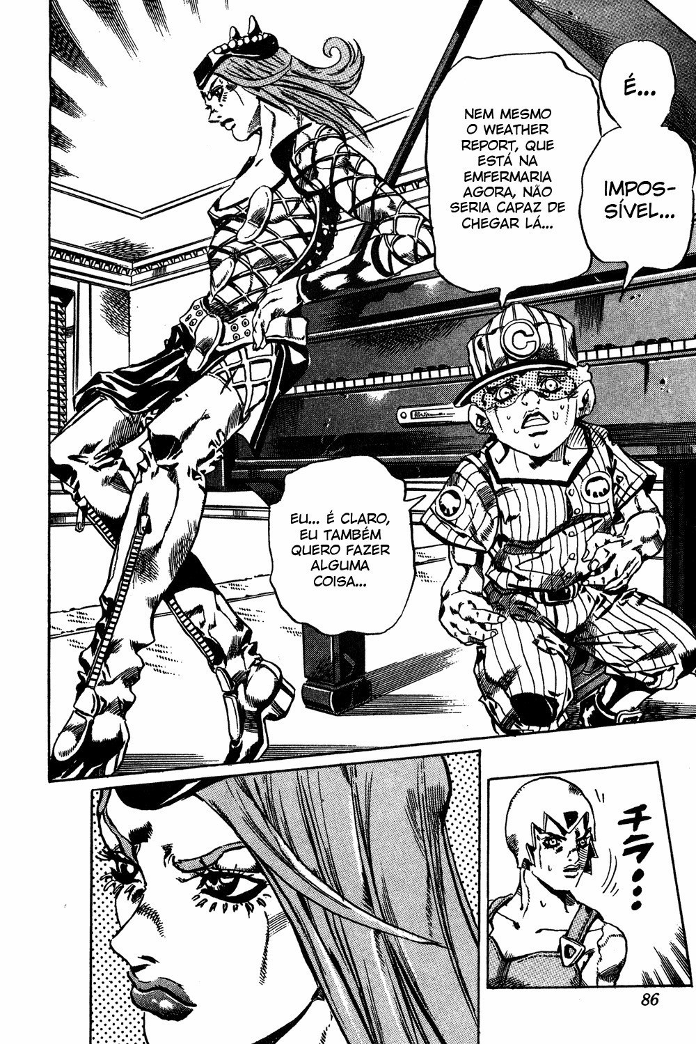 Read JoJo's Bizarre Adventure Part 6  Stone Ocean PT-BR Manga Online
