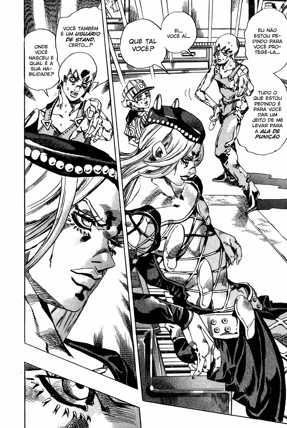 Read JoJo's Bizarre Adventure Part 6  Stone Ocean PT-BR Manga Online