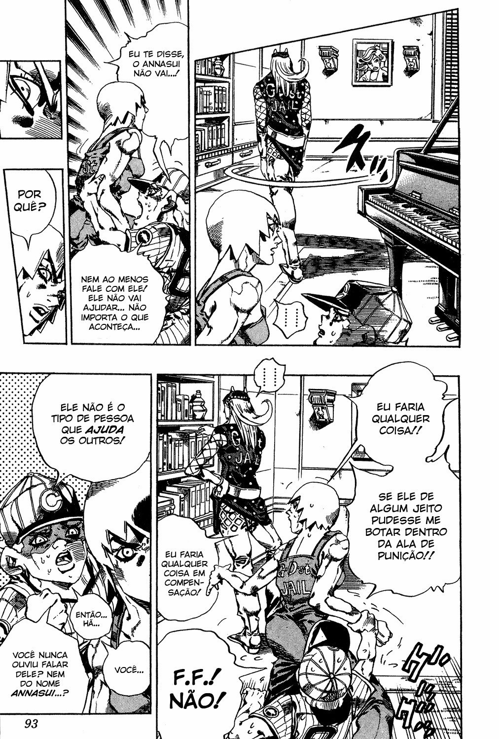 Read JoJo's Bizarre Adventure Part 6  Stone Ocean PT-BR Manga Online