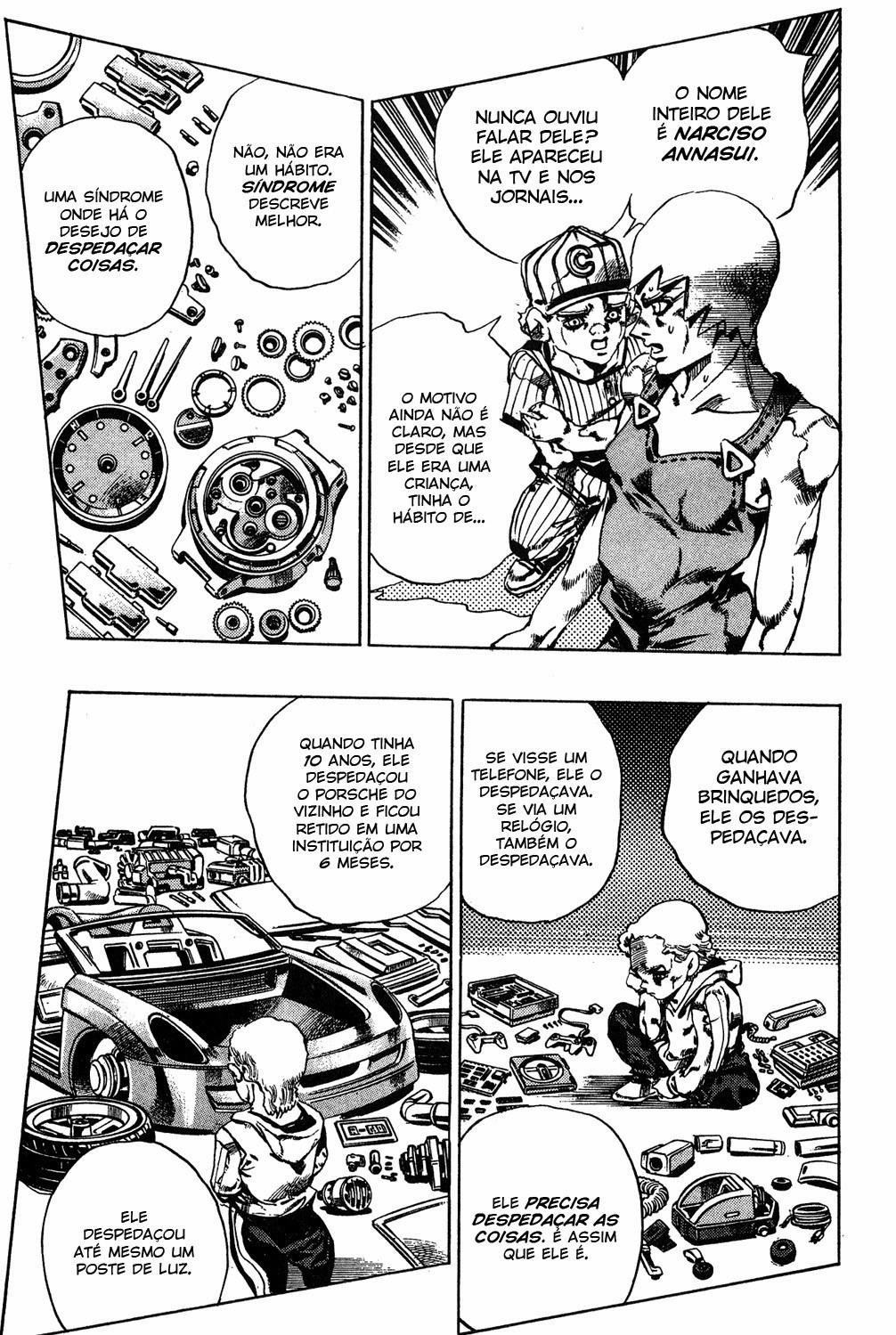 Read JoJo's Bizarre Adventure Part 6  Stone Ocean PT-BR Manga Online