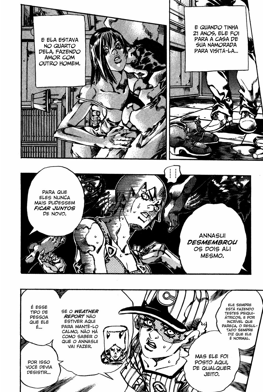 Read JoJo's Bizarre Adventure Part 6  Stone Ocean PT-BR Manga Online
