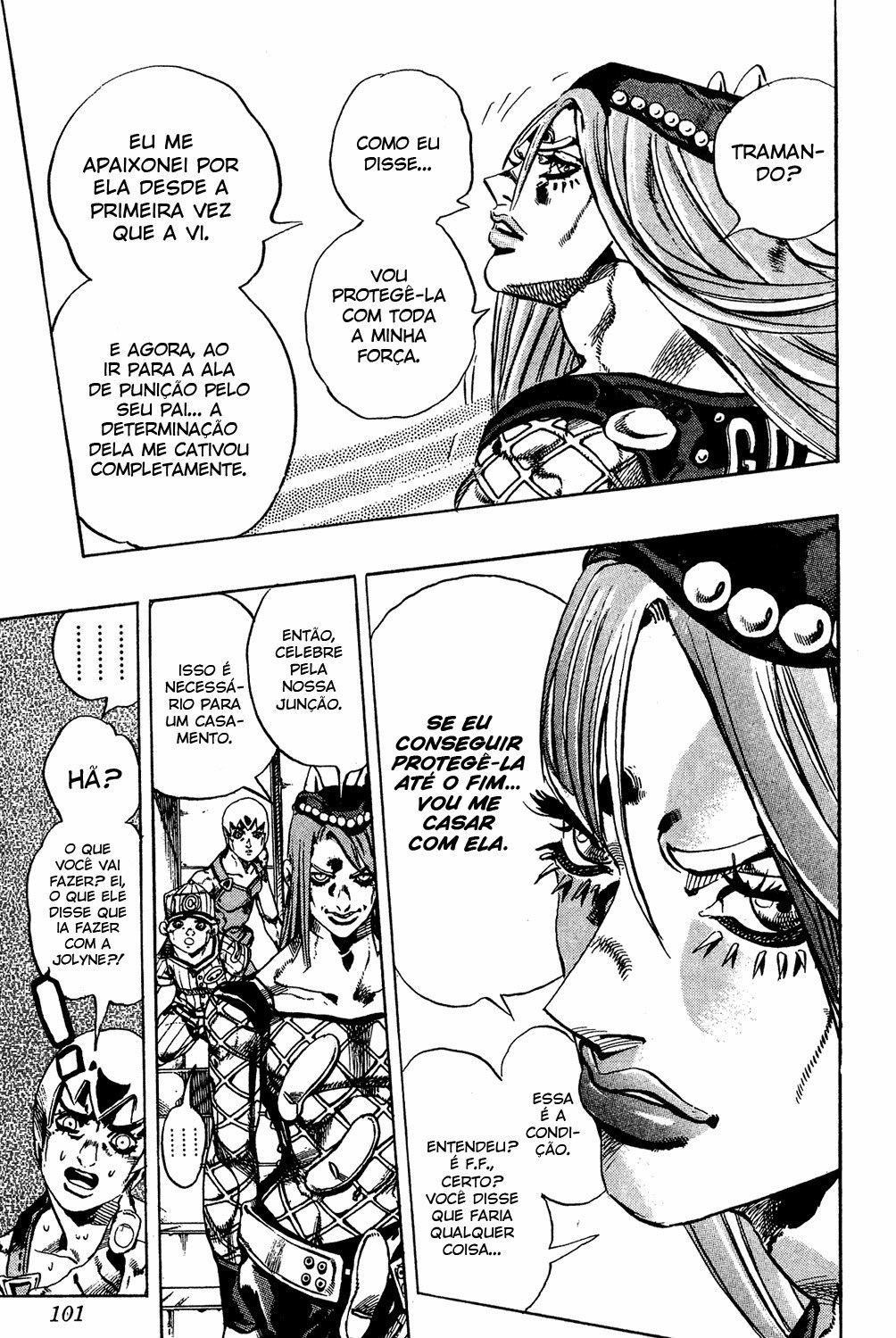 Read JoJo's Bizarre Adventure Part 6  Stone Ocean PT-BR Manga Online