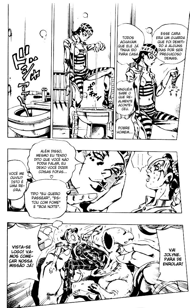 Read JoJo's Bizarre Adventure Part 6  Stone Ocean PT-BR Manga Online