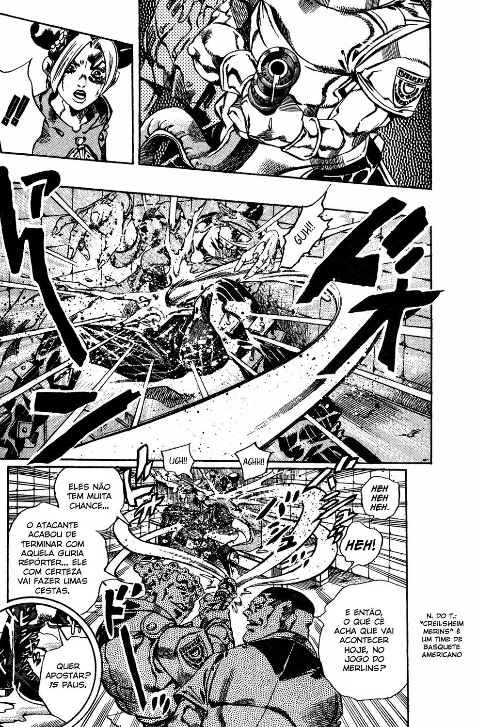 Read JoJo's Bizarre Adventure Part 6  Stone Ocean PT-BR Manga Online