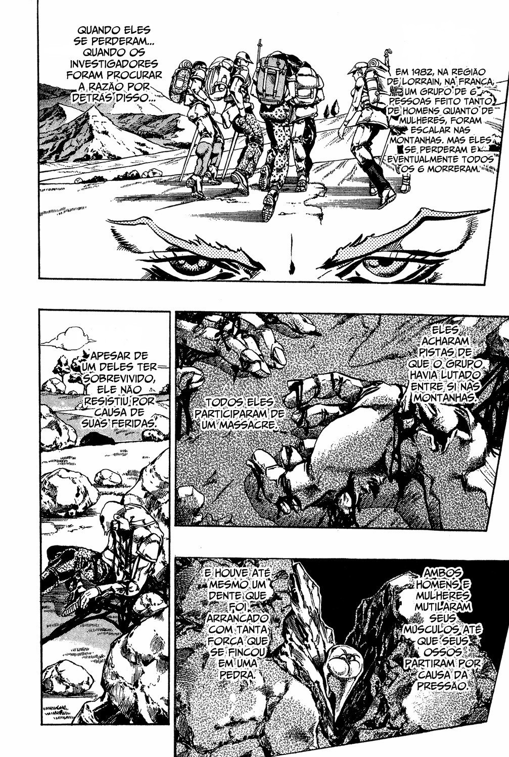 Read JoJo's Bizarre Adventure Part 6  Stone Ocean PT-BR Manga Online