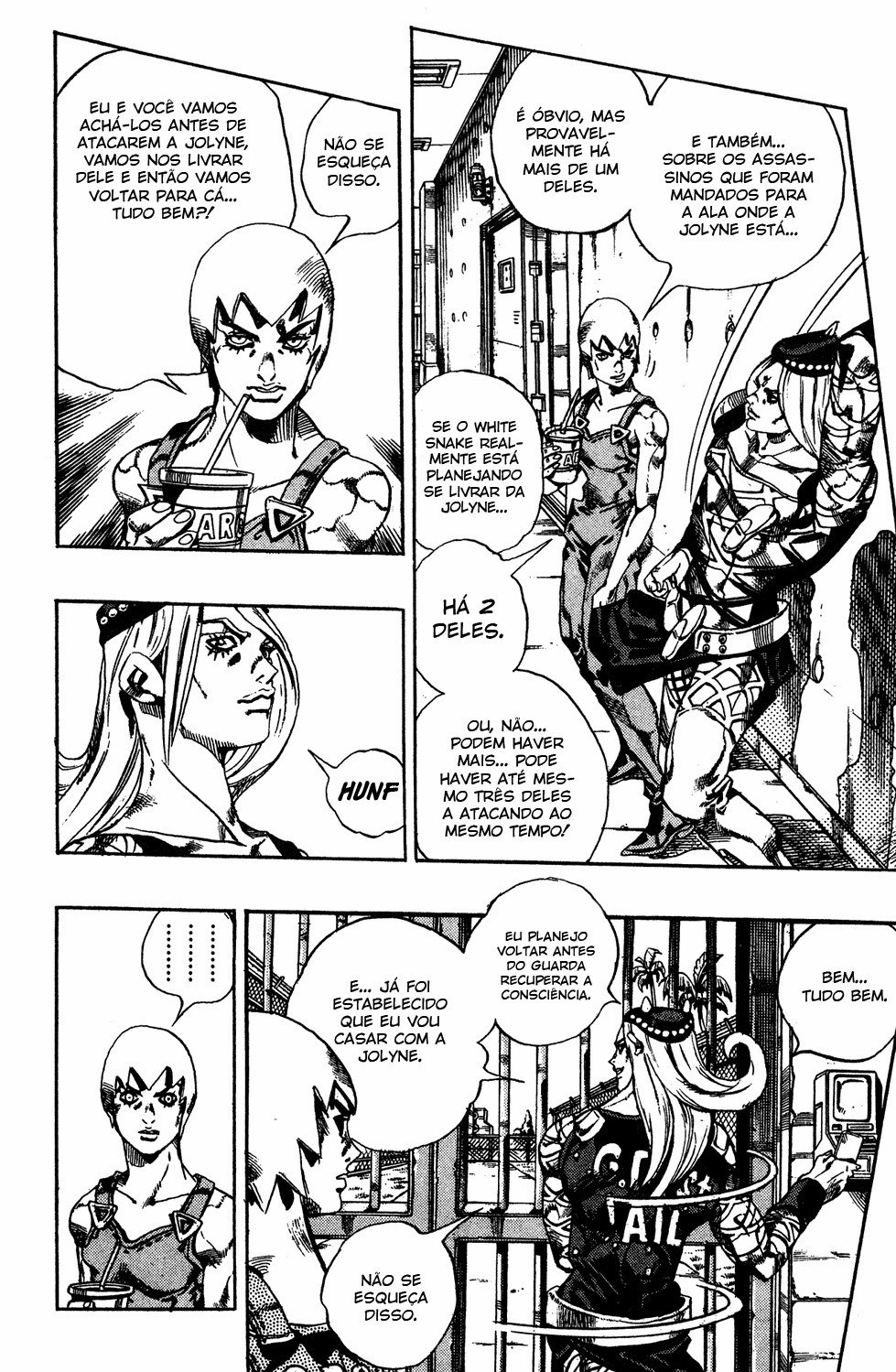 Read JoJo's Bizarre Adventure Part 6  Stone Ocean PT-BR Manga Online