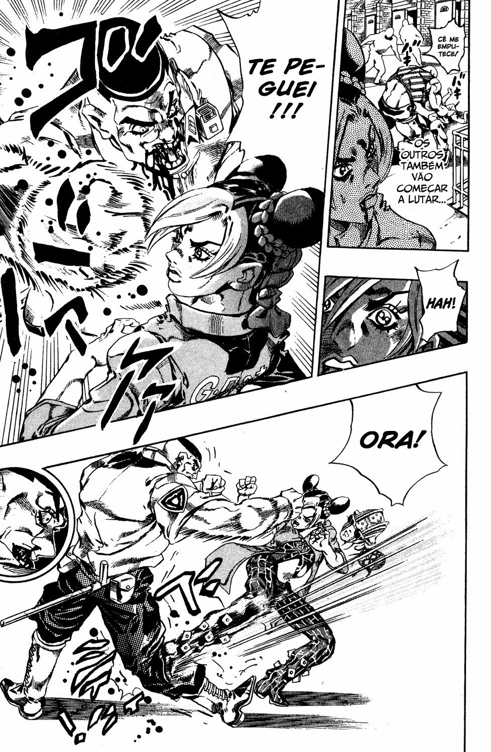 Read JoJo's Bizarre Adventure Part 6  Stone Ocean PT-BR Manga Online