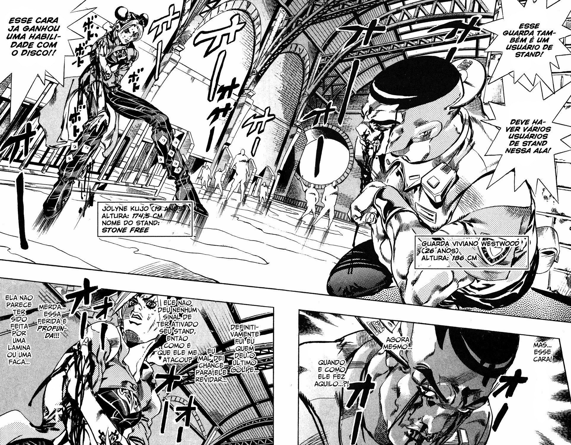 Read JoJo's Bizarre Adventure Part 6  Stone Ocean PT-BR Manga Online