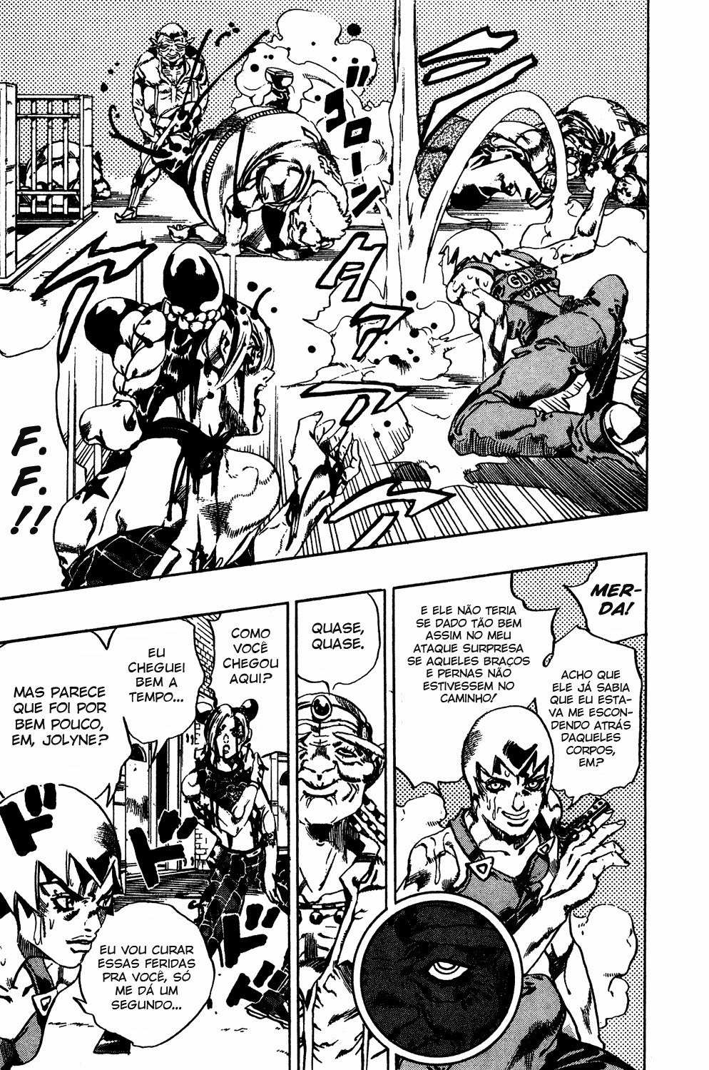 Read JoJo's Bizarre Adventure Part 6  Stone Ocean PT-BR Manga Online