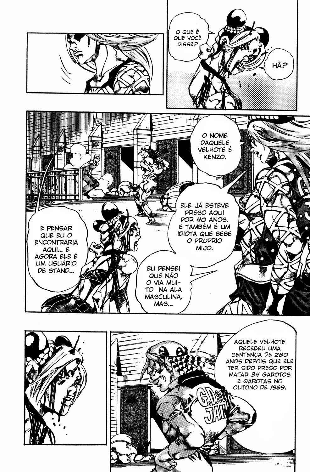 Read JoJo's Bizarre Adventure Part 6  Stone Ocean PT-BR Manga Online