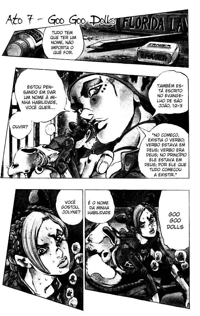 Read JoJo's Bizarre Adventure Part 6  Stone Ocean PT-BR Manga Online