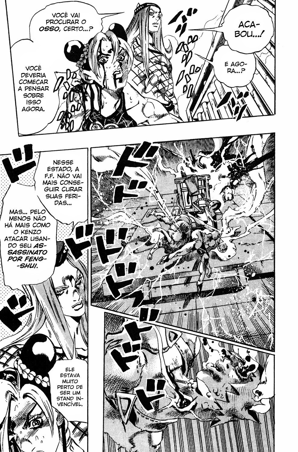 Read JoJo's Bizarre Adventure Part 6  Stone Ocean PT-BR Manga Online