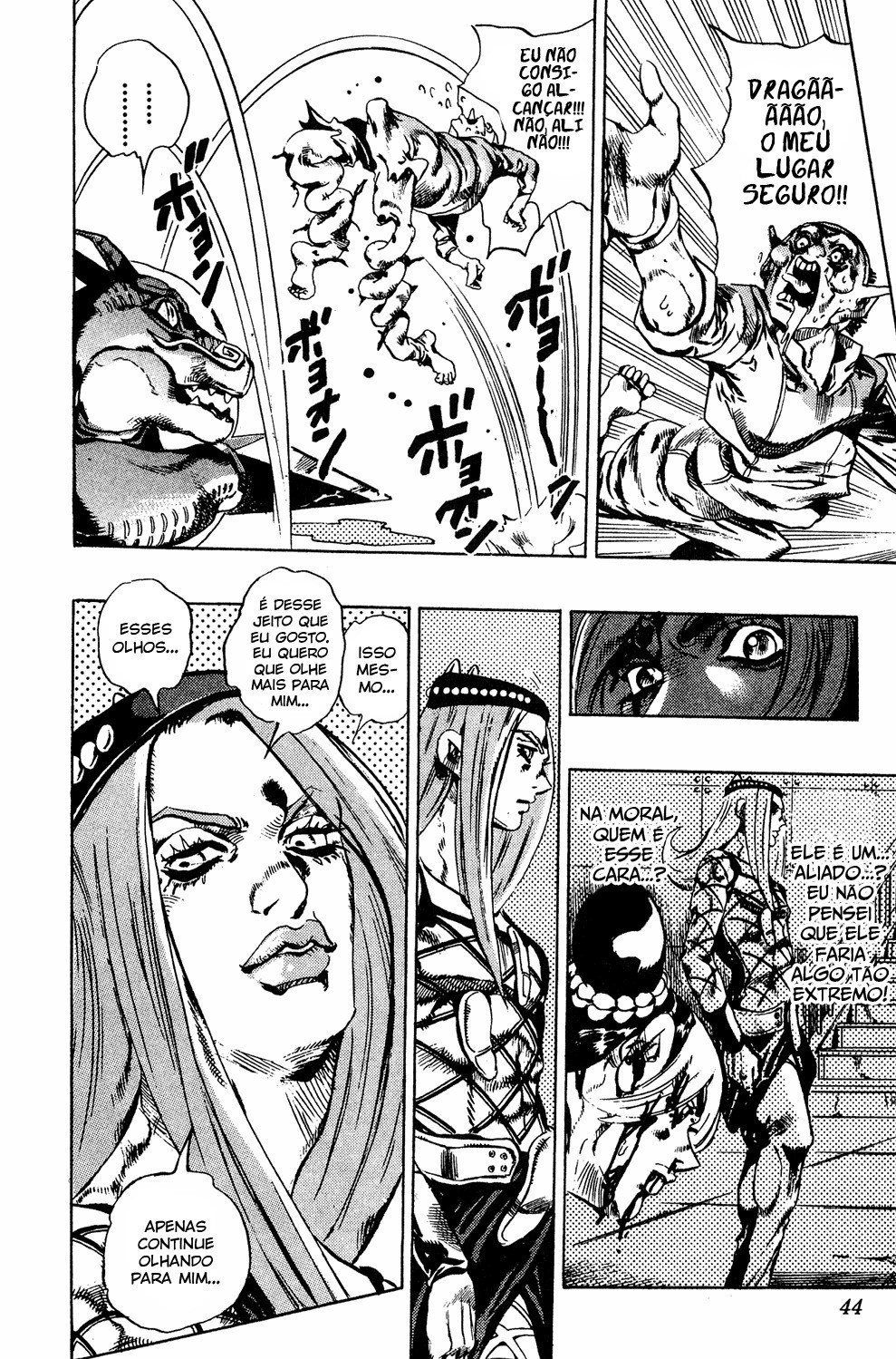 Read JoJo's Bizarre Adventure Part 6  Stone Ocean PT-BR Manga Online