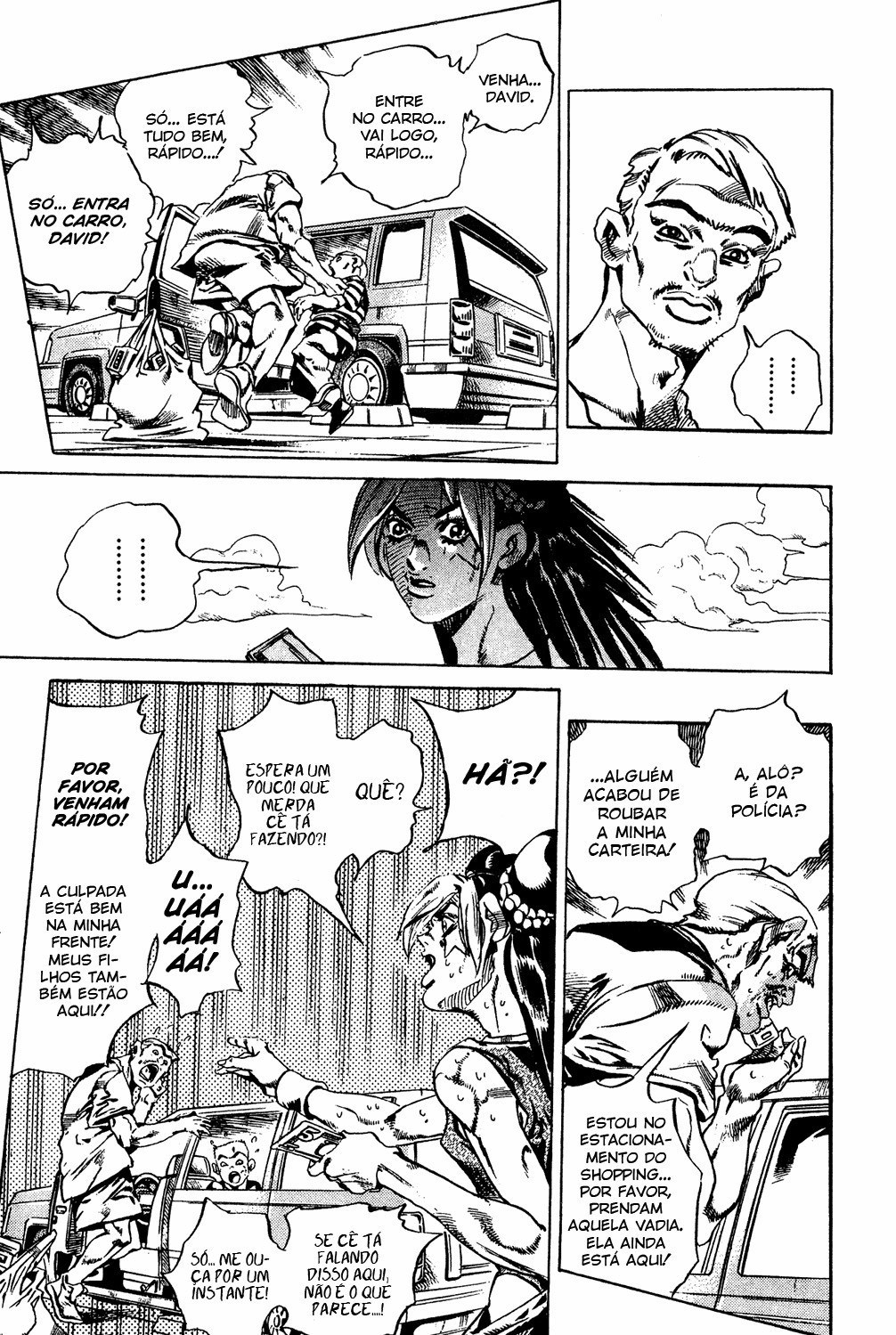 Read JoJo's Bizarre Adventure Part 6  Stone Ocean PT-BR Manga Online