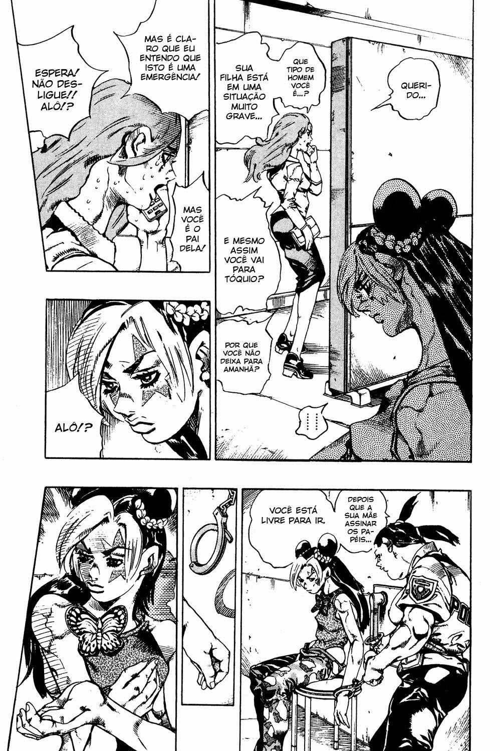 Read JoJo's Bizarre Adventure Part 6  Stone Ocean PT-BR Manga Online