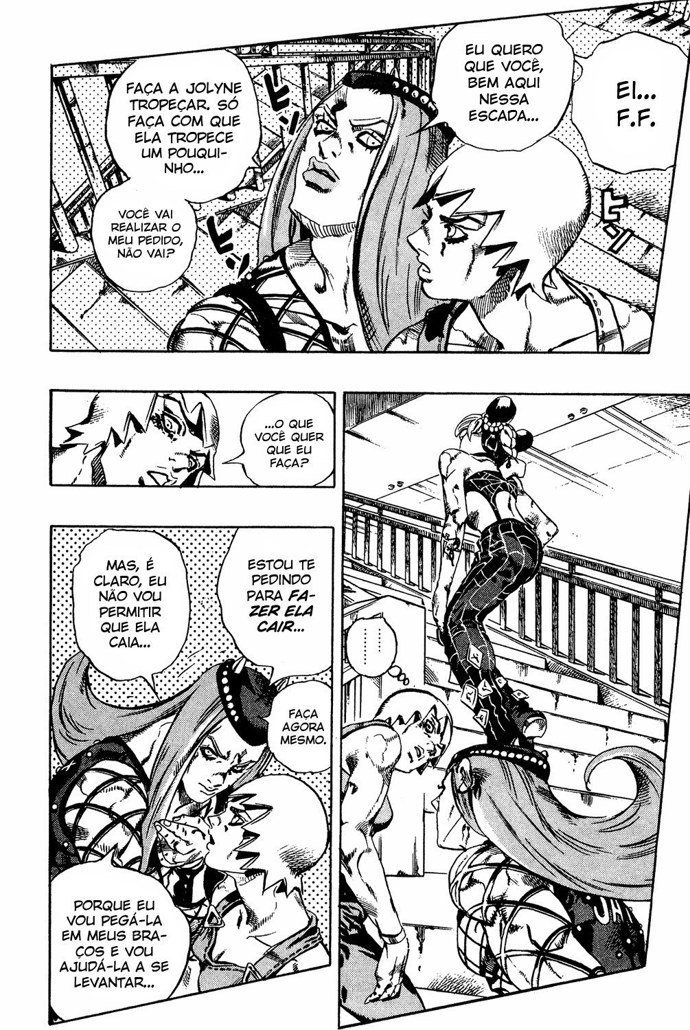 Read JoJo's Bizarre Adventure Part 6  Stone Ocean PT-BR Manga Online